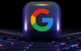 a google logo sitting on top of a computer keyboard
